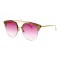 Christian Dior сонцезащитные очки 11731 золотые с розовой линзой . Photo 1