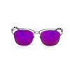 Christian Dior сонцезахисні окуляри 11732 бузкові з фіолетовою лінзою 