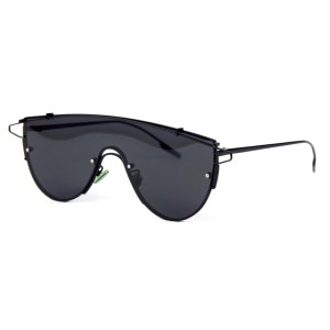 Christian Dior сонцезахисні окуляри 11903 чорні з чорною лінзою 
