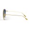 Christian Dior сонцезащитные очки 11979 золотые с синий линзой . Photo 3