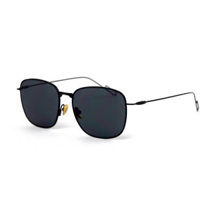 Christian Dior сонцезахисні окуляри 11982 чорні з чорною лінзою 