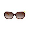 Christian Dior сонцезащитные очки 11987 коричневые с коричневой линзой 