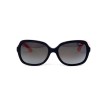 Christian Dior сонцезащитные очки 11988 чёрные с коричневой линзой 