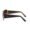 Christian Dior сонцезащитные очки 11989 коричневые с коричневой линзой . Photo 3