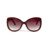 Christian Dior сонцезащитные очки 12059 коричневые с коричневой линзой 