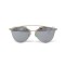 Christian Dior сонцезащитные очки 12062 серебряные с чёрной линзой . Photo 2