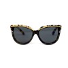 Christian Dior сонцезащитные очки 12363 хаки с чёрной линзой 