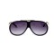 Christian Dior сонцезащитные очки 12365 чёрные с чёрной линзой . Photo 2