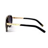 Christian Dior сонцезахисні окуляри 12365 чорні з чорною лінзою 