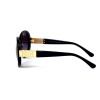 Christian Dior сонцезащитные очки 12367 чёрные с чёрной линзой 