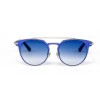 Christian Dior сонцезахисні окуляри 12368 сині з синьою лінзою 