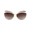 Christian Dior сонцезащитные очки 12371 белые с коричневой линзой . Photo 2