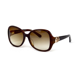 Christian Dior сонцезащитные очки 12372 коричневые с коричневой линзой 