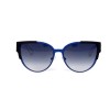 Christian Dior сонцезащитные очки 12377 синие с синий линзой 