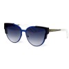 Christian Dior сонцезахисні окуляри 12377 сині з синьою лінзою 
