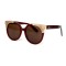 Christian Dior сонцезахисні окуляри 12379 коричневі з коричневою лінзою . Photo 1