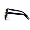 Christian Dior сонцезахисні окуляри 12380 чорні з чорною лінзою 
