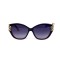 Christian Dior сонцезащитные очки 12381 чёрные с сиреневой линзой . Photo 2