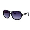 Christian Dior сонцезащитные очки 12401 чёрные с сиреневой линзой 