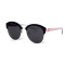 Christian Dior сонцезащитные очки 12406 чёрные с чёрной линзой . Photo 1