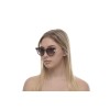 Fendi сонцезащитные очки 11492 коричневые с коричневой линзой 