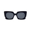 Fendi сонцезахисні окуляри 11808 чорні з сірою лінзою 