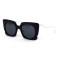 Fendi сонцезахисні окуляри 11808 чорні з сірою лінзою . Photo 1