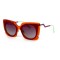 Fendi сонцезахисні окуляри 11813 помаранчеві з рожевою лінзою . Photo 1
