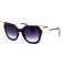 Fendi сонцезащитные очки 11816 черные с фиолетовой линзой . Photo 1