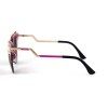 Fendi сонцезахисні окуляри 11822 рожеві з коричневою лінзою 