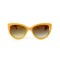Fendi сонцезахисні окуляри 11832 бежеві з коричневою лінзою . Photo 2