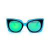 Fendi сонцезащитные очки 11836 розовые с голубой линзой 