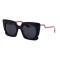 Fendi сонцезащитные очки 11837 черные с черной линзой . Photo 1