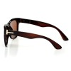 Мужские сонцезащитные очки 9162 коричневые с коричневой линзой 