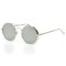 Женские сонцезащитные очки 9229 металлик с серой линзой . Photo 1