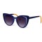 Fendi сонцезащитные очки 12153 синие с чёрной линзой . Photo 1