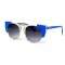 Fendi сонцезащитные очки 12160 прозрачные с чёрной линзой . Photo 1