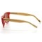 Fossil сонцезащитные очки 9781 красные с коричневой линзой . Photo 3