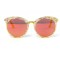 Gentle Monster сонцезащитные очки 11605 белые с оранжевой линзой . Photo 2