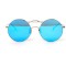 Gentle Monster сонцезащитные очки 11606 серебряные с синий линзой . Photo 2
