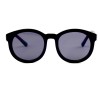 Gentle Monster сонцезащитные очки 11613 чёрные с чёрной линзой 