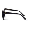 Gentle Monster сонцезахисні окуляри 11966 чорні з чорною лінзою 