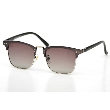 Gucci сонцезахисні окуляри 9687 коричневі з коричневою лінзою 