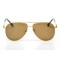 Gucci сонцезащитные очки 9689 золотые с коричневой линзой . Photo 2