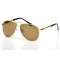 Gucci сонцезащитные очки 9689 золотые с коричневой линзой . Photo 1