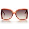 Gucci сонцезащитные очки 9827 красные с коричневой линзой . Photo 2