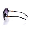 Gucci сонцезащитные очки 10046 чёрные с чёрной линзой 