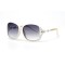 Gucci сонцезащитные очки 11139 белые с чёрной линзой . Photo 1