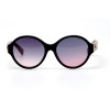 Gucci сонцезащитные очки 11166 чёрные с коричневой линзой 