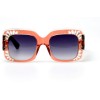 Gucci сонцезахисні окуляри 11212 червоні з чорною лінзою 